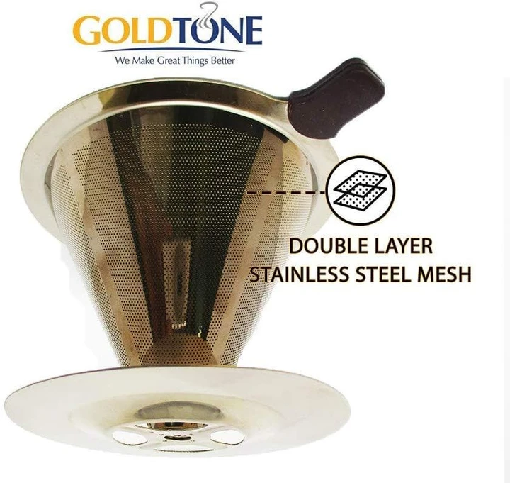 Stainless Steel Pour-Over Coffee Filter