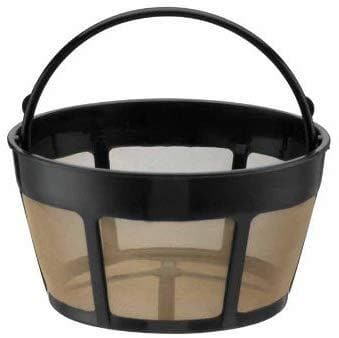 Reusable 8-12 Cup Basket Coffee Filter - Fits Hamilton Beach, Cuisinar –  GoldTone