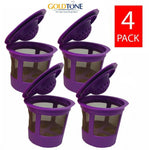 (4) Reusable My K Cup Coffee Filters - Fits All Keurig, Single Kcup Makers