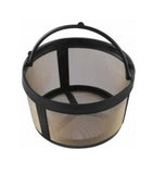 Reusable 4 Cup Basket Coffee Filter - Screen Bottom - Fits 4 Cup Makers